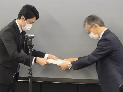 OSグループええこと大賞 表彰式の様子