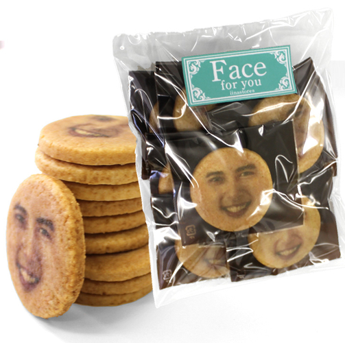 顔クッキーの個包装