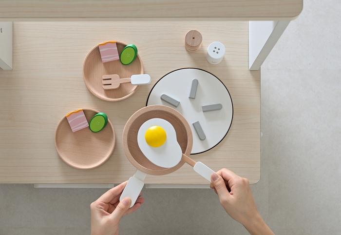 朝ごはんですよ~