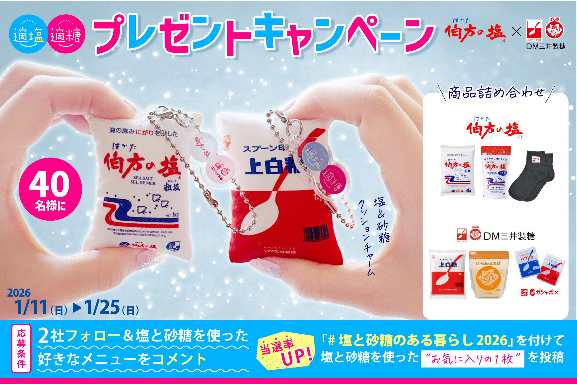 適塩適糖キャンペーン2026