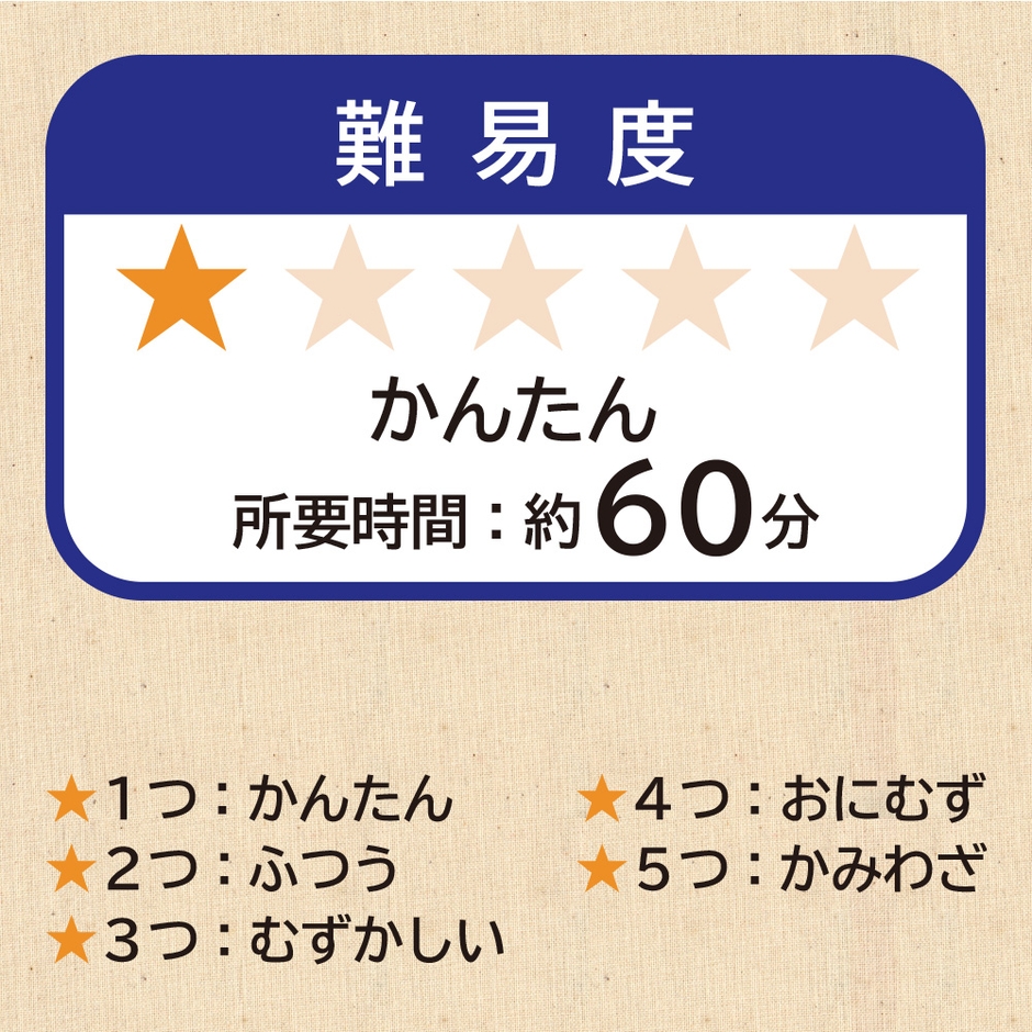 難易度：かんたん