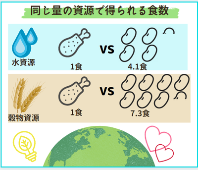 環境負荷も少ない食材