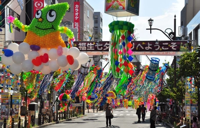 毎年40万人が来場！約160ヵ所の豪華な七夕飾りが街を彩る 「第69回福生七夕まつり」8月1日(木)～4日(日)開催！