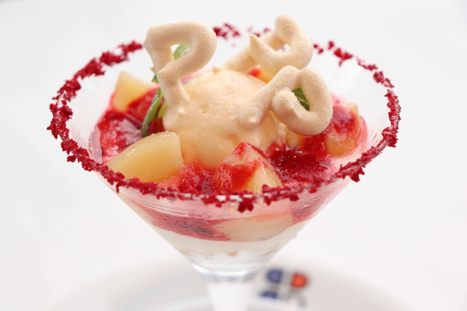 ピチピチ!ピーチのコンポート。ピーチメルバ」~甘酸っぱい恋するデザート~