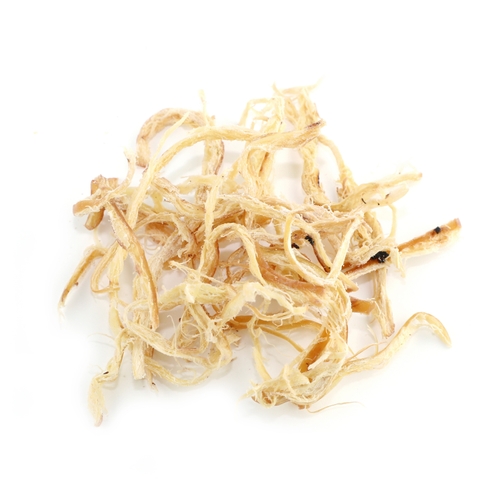 しっかりした味のイカのうまみが感じられる皮付きさきいかです。