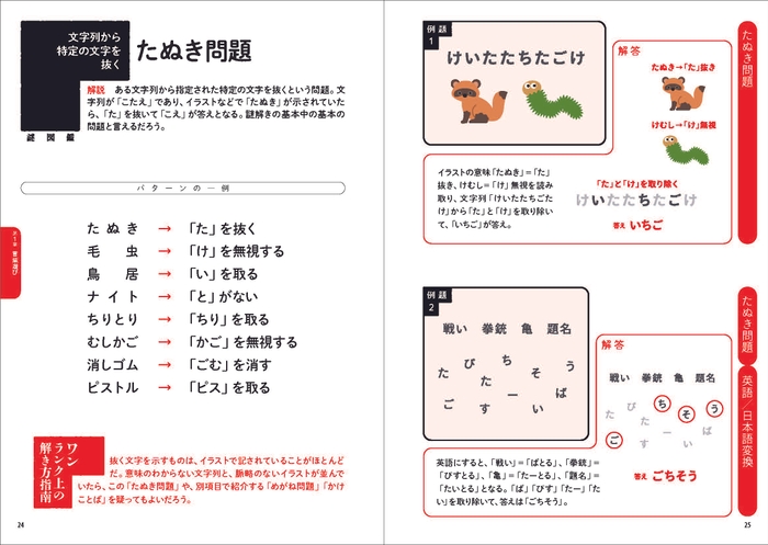 『謎図鑑』サンプルページ2