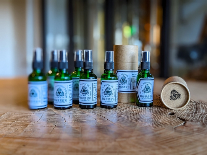 京丹後舞輪源蒸留所【森香るフレッシュフレグランスウォーターづくり体験】