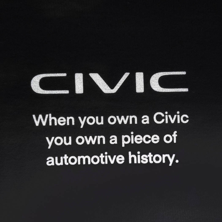 2401HD41-07 シビック Honda CIVIC HISTORY Tシャツ