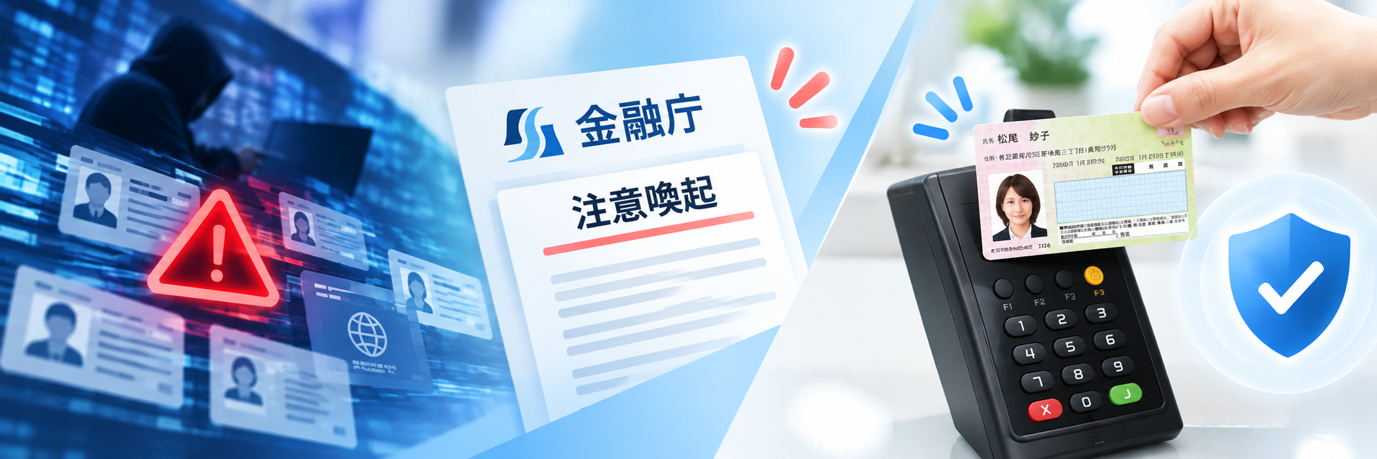 金融庁が本人確認の早期見直しを要請