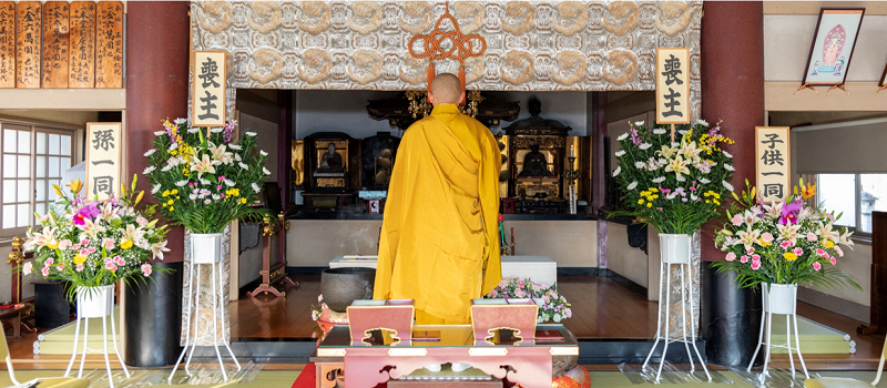 お寺葬はお寺で実施するため安価なお葬式です