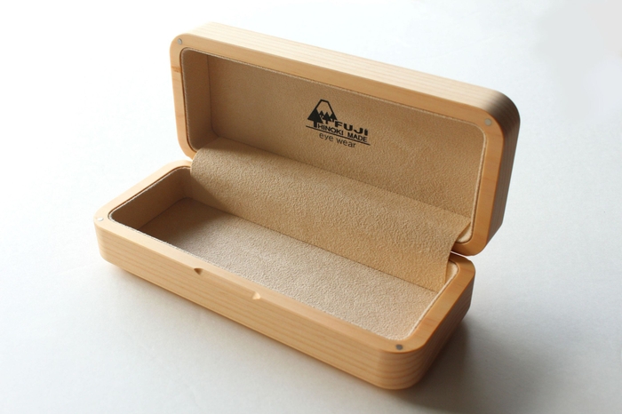 富士山ヒノキ材メガネケース