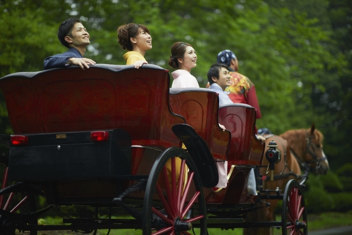 【青森屋】津軽塗の馬車(3)