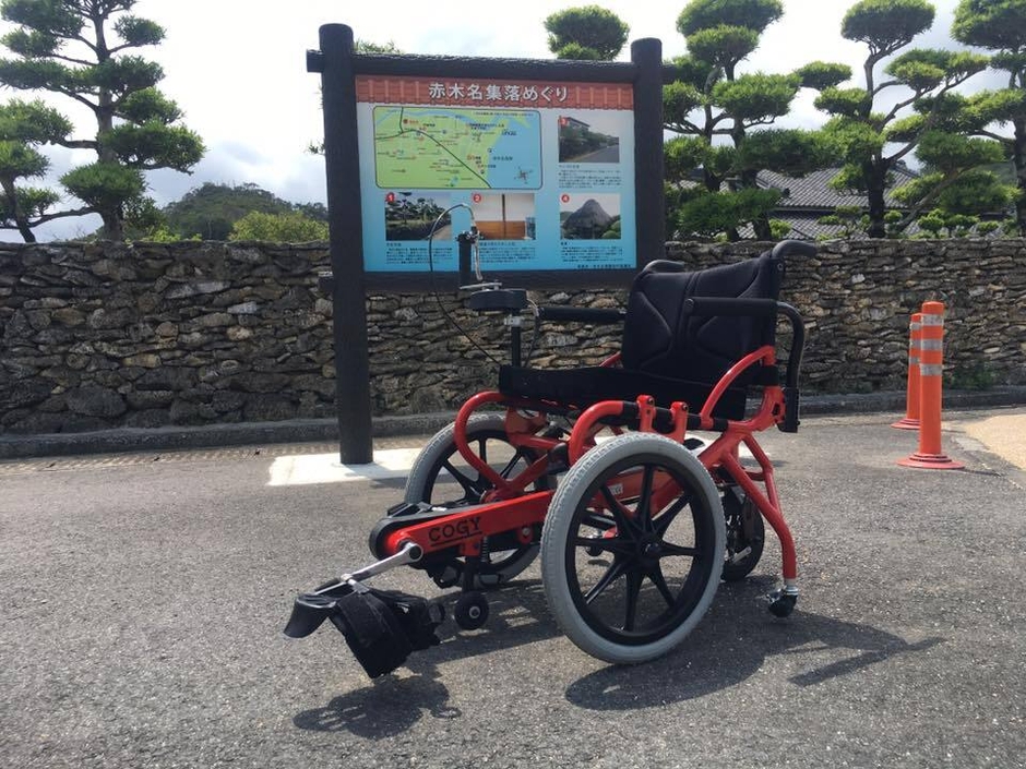 集落を散策 COGYライド