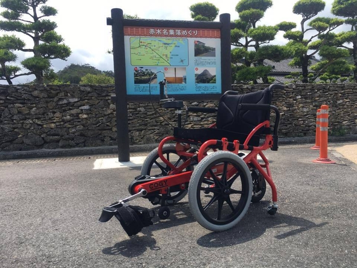 集落を散策 COGYライド