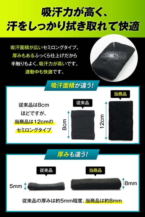 サイズと厚みを大幅強化