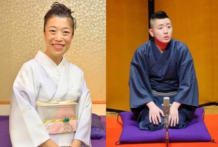 神田すず(講談師) 立川幸吾(落語家)
