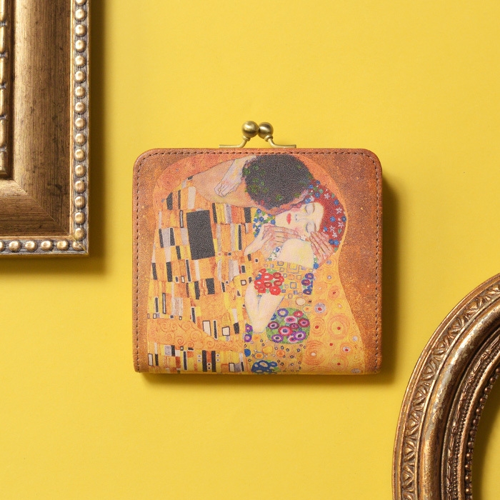 ガマグチ財布 キス