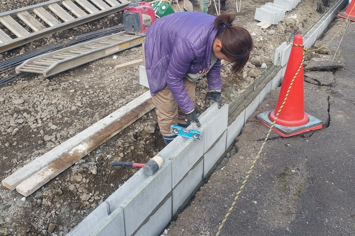 ブロック積み