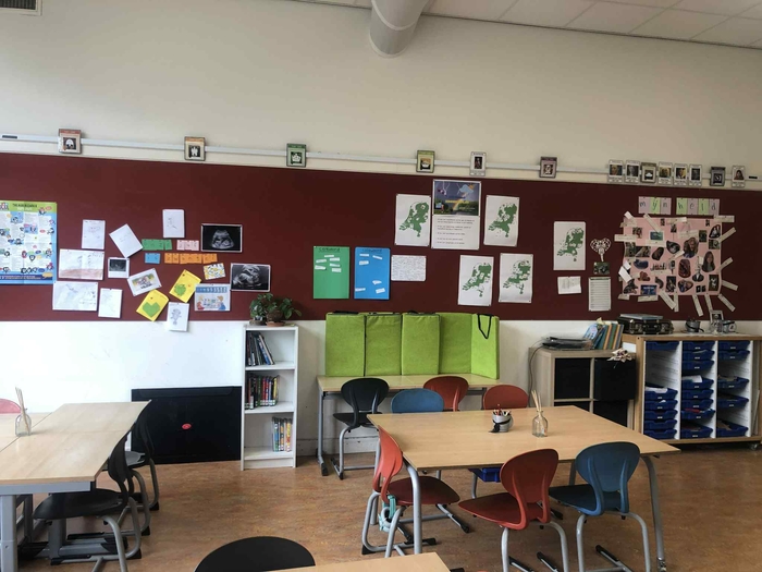 オランダのイエナプラン小学校の教室の様子