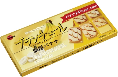ブランチュールミニチョコレート 濃厚バナナ 横斜