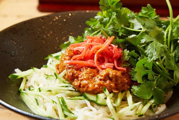 東京じゃじゃ麺パクチートッピング