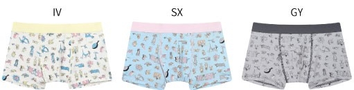 品番：LF8059　サイズ：M/L　カラー：IV/SX/GY　価格：¥2,530(税込)