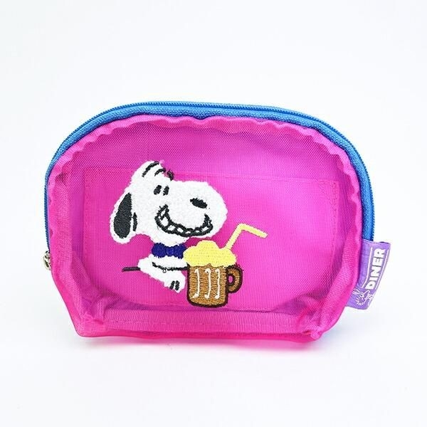 スヌーピーのメッシュケース