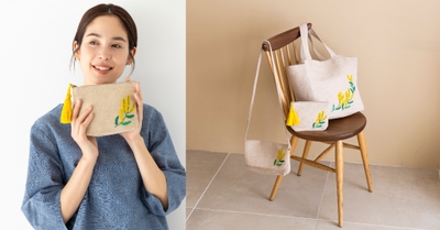 「国際女性デー」を象徴する、ミモザを刺繍した2023年春夏商品(サイドプール・エンタープライズ/バングラデシュ)