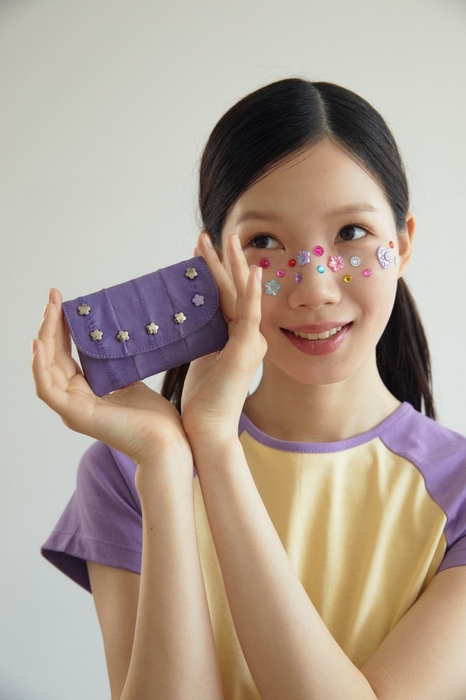 2025SA02/シンプルカードホルダーピース（パープル）