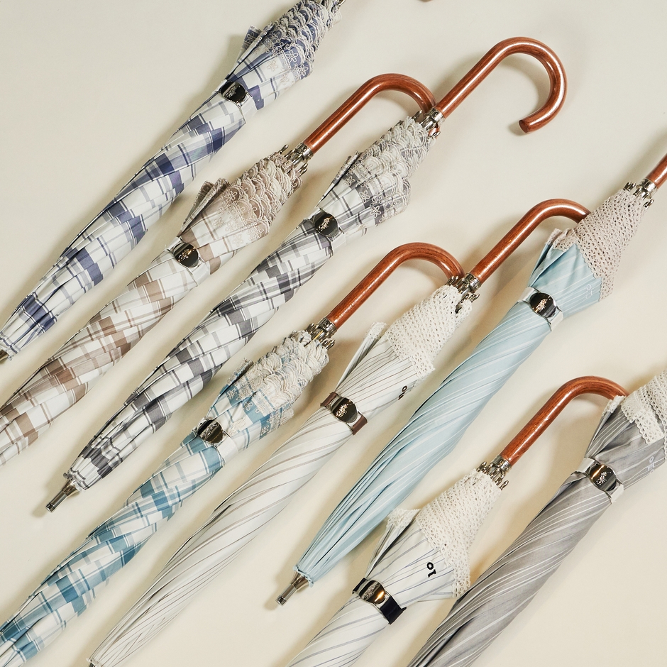 ポロ ラルフ ローレン (POLO RALPH LAUREN)ストライプ、チェック　晴雨兼用日傘