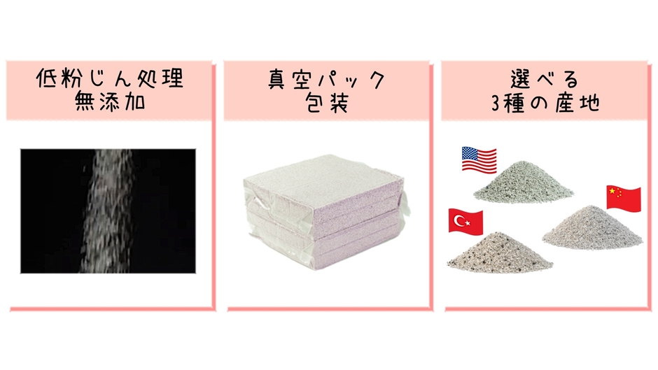 お部屋の大地の特徴