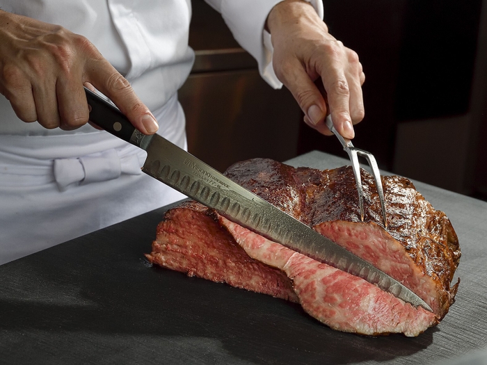 国産牛のローストビーフ