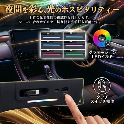 MAXWIN K-USB03-ALP40 製品特徴：LEDイルミネーション