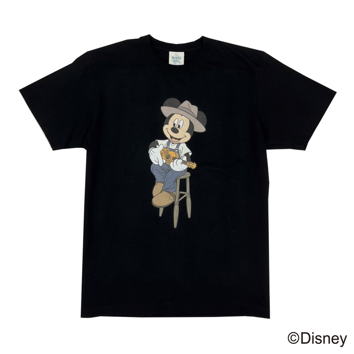 HIRAIDAI／“Mickey Mouse” TEE [BLACK]