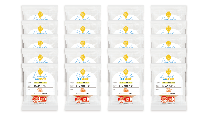 Makuake限定 『おこめ丸パン』 20個入 応援金額2,800円(税込)