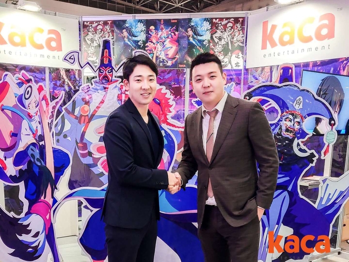(左:ENJOY JAPAN 取締役 中山隆央/右:中国 Kaca entertainment 創業者・CEO 沈晨)