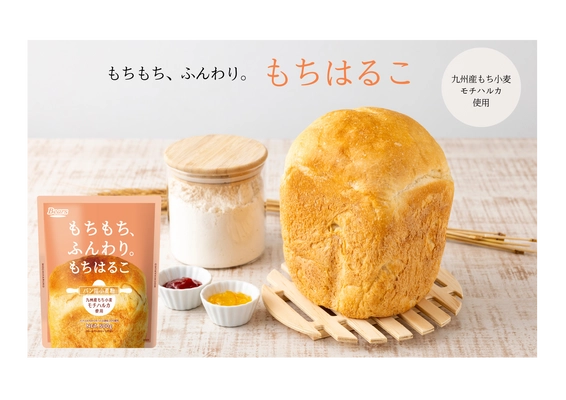 希少もち小麦「モチハルカ」使用！もちふわ食感を実現する パン用小麦粉「もちはるこ」　9月2日より発売