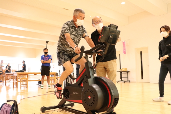 &tomoka×Wattbikeによる健康寿命延伸プログラム体験イベント