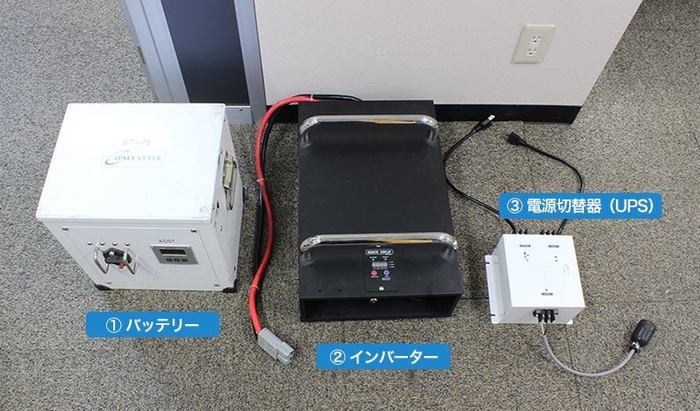 ディープフリーザー対応バックアップ電源用パッケージ