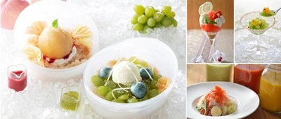 【第一ホテル東京】 フルーツまるごとかき氷、コースの前菜やソースにカクテルまでも ひんやり涼やかなひとときを。「かき氷フェア」開催 2018年6月1日（金）よりレストラン7店舗にて