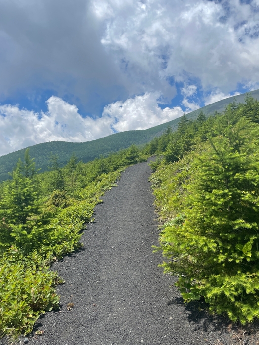 解放感のある富士山トレイル