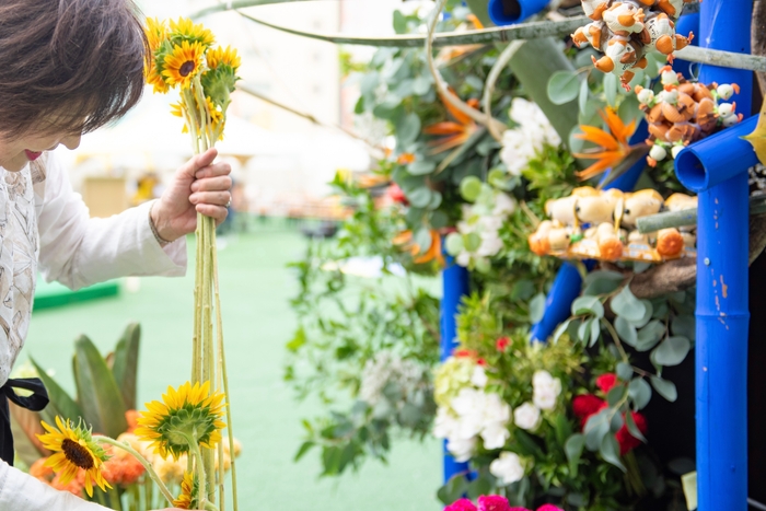 フラワーアートオブジェ