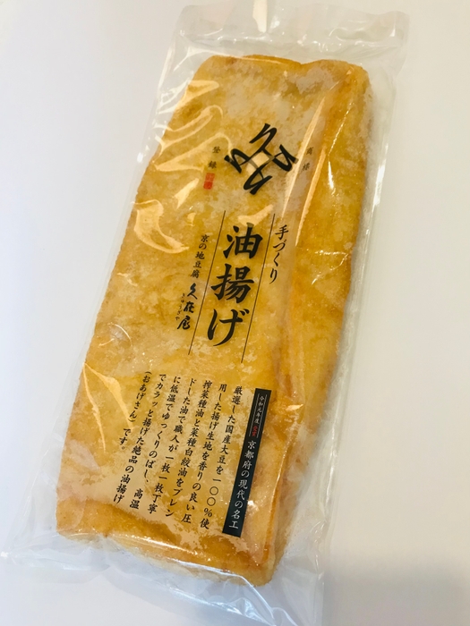 手づくり油揚げ 1枚 税込378円