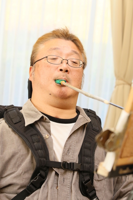 実演画家 古小路 浩典
