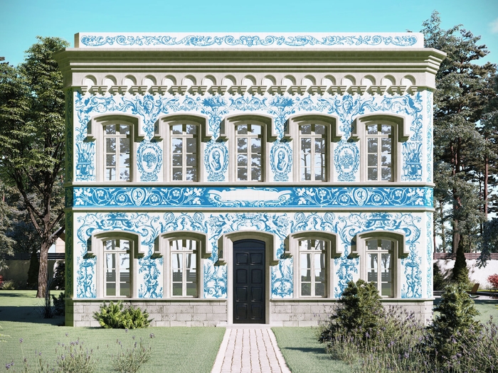 外壁・外床で使える特注焼成タイル