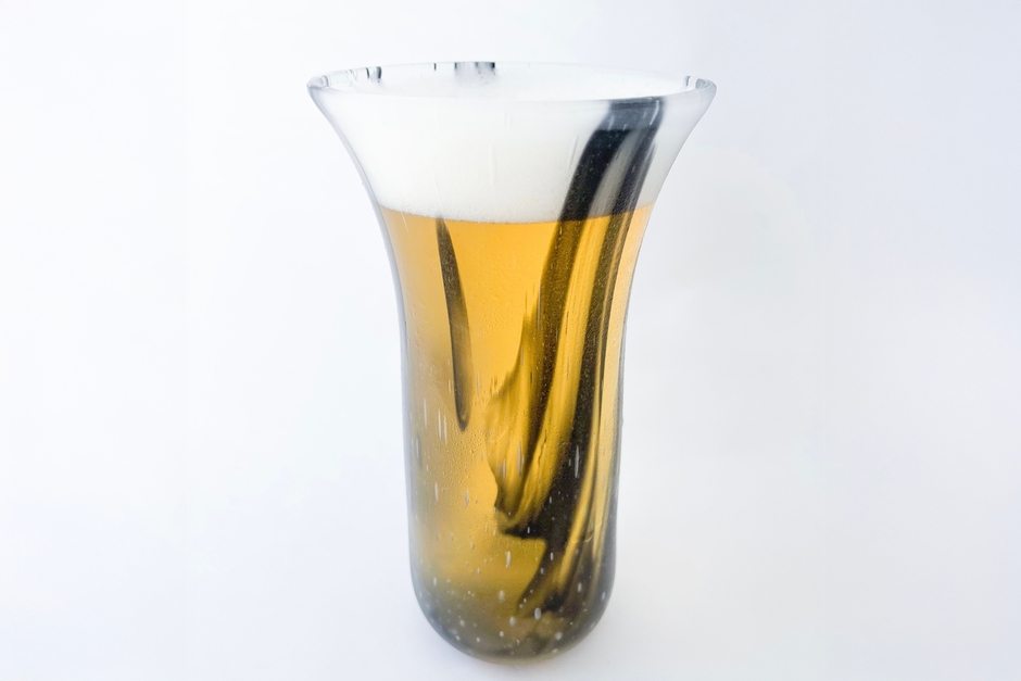 350mlが入るビアグラス