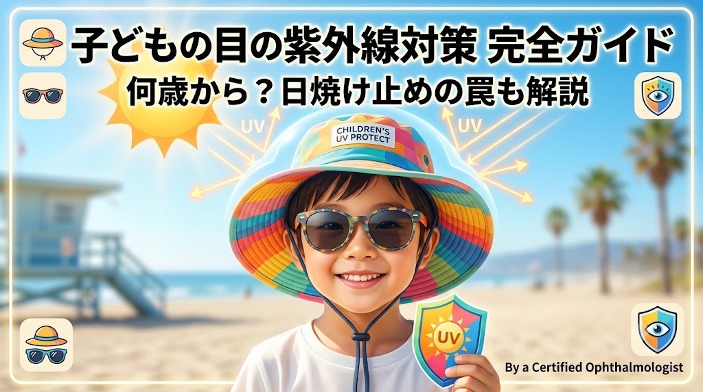 子どもの未来を守る「目の紫外線対策」