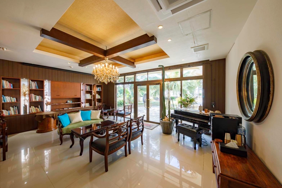 異国情緒あふれるロビー