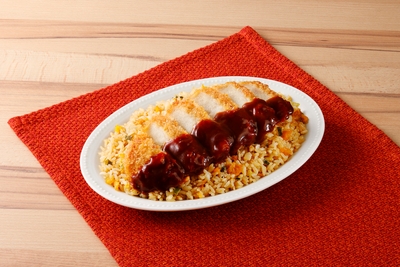 デミカツチャーハン！