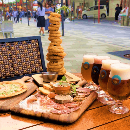 ビールに合うメニューが大集合!ビアガーデン限定満喫セット(5,500円/人)